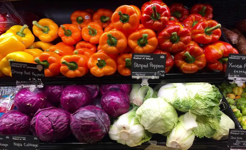 grocery store produce section