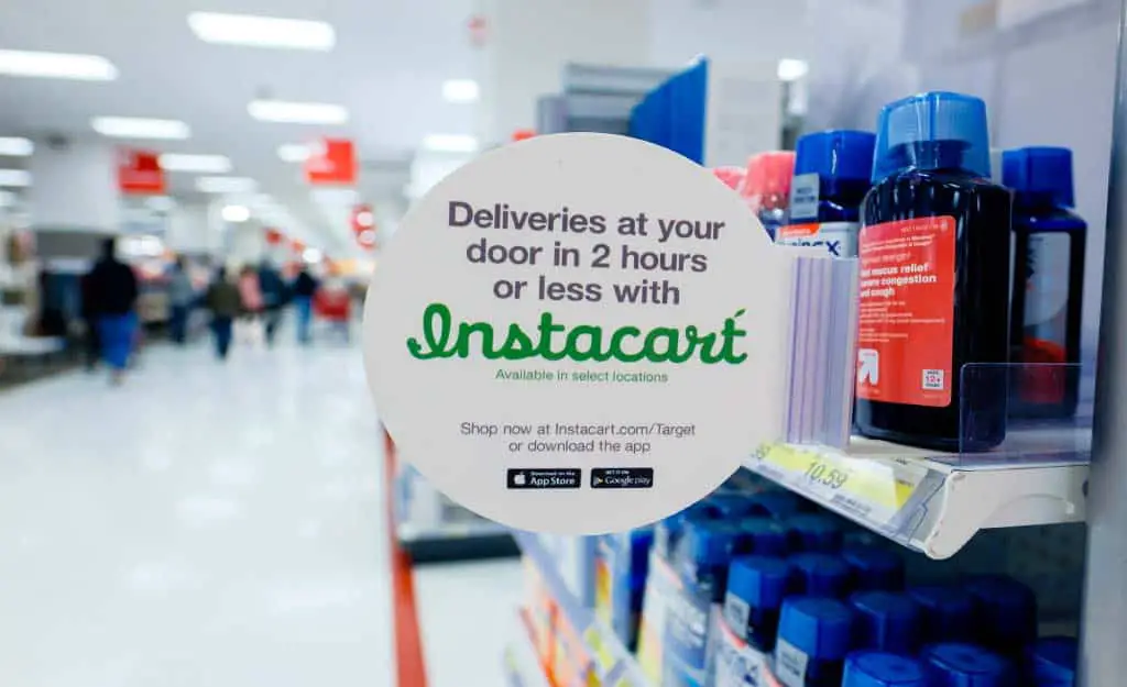 instacart delivery, deliveries at your door in 2 hours or less