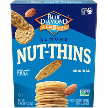 Nut Thins are a food that starts with N