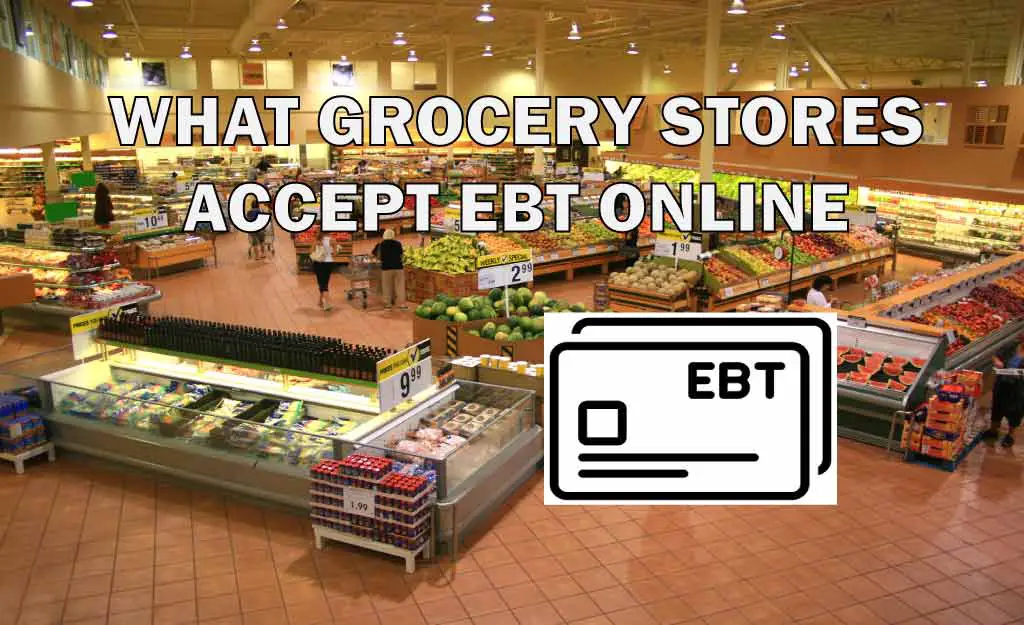 what grocery stores accept ebt online