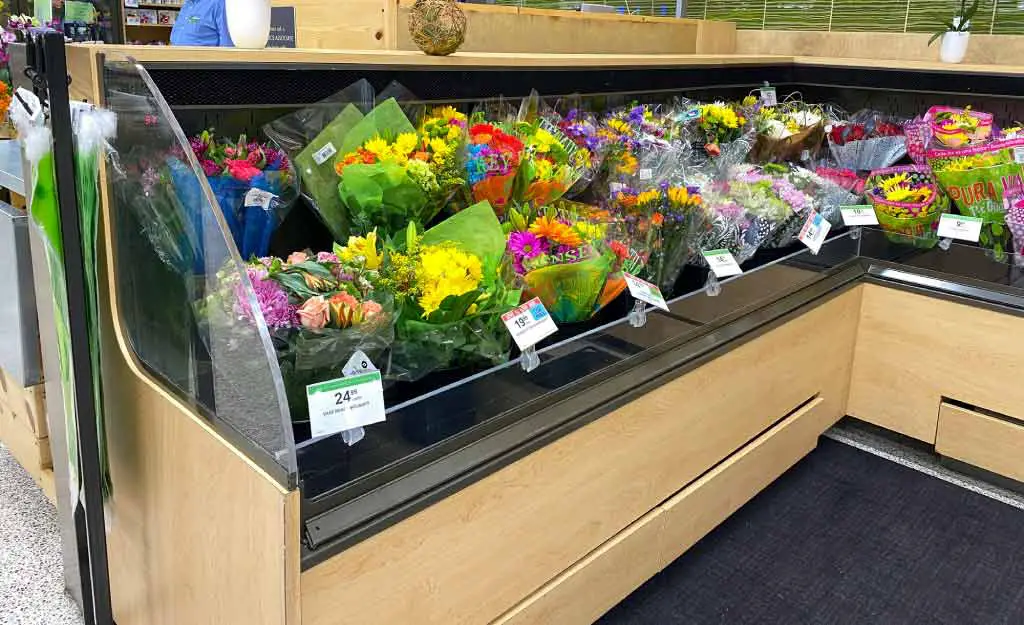 grocery store flowers