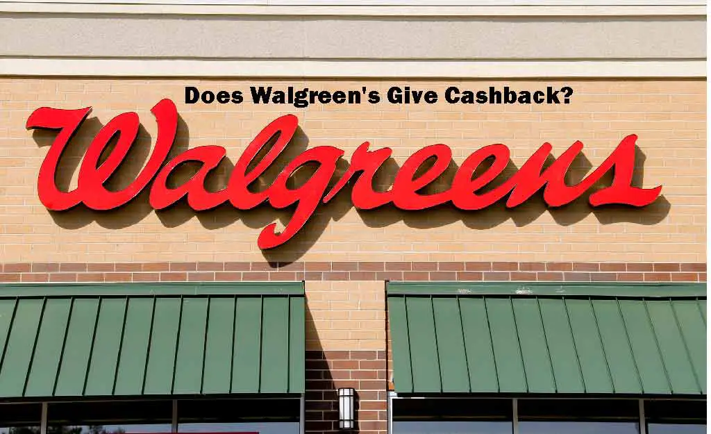 does walgreens do cashback